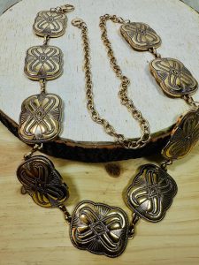 CINTURON HAZEL DORADO