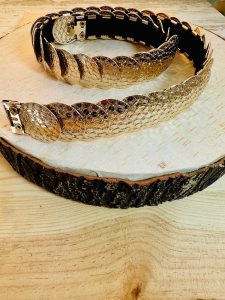 CINTURON GOAT DORADO