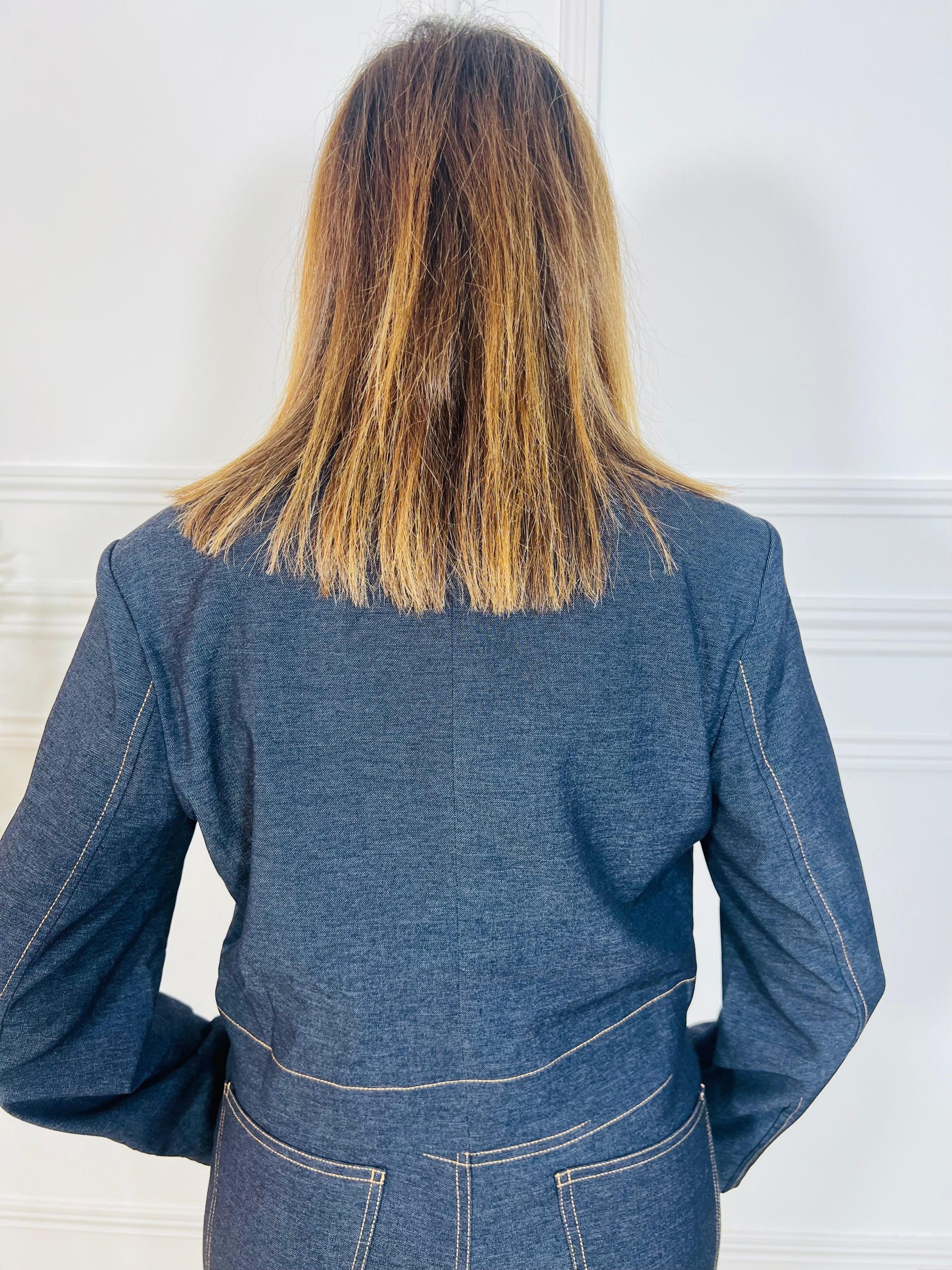 Chaqueta Denim Corta Paradise Oliva Valencia