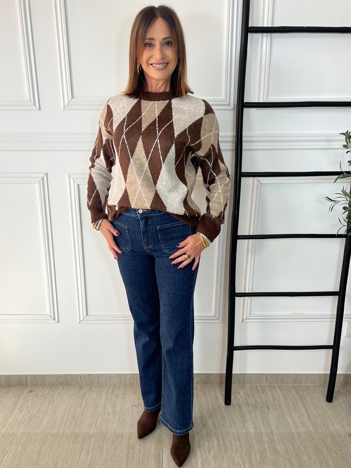 JERSEY ESPE MARRÓN - Imagen 2