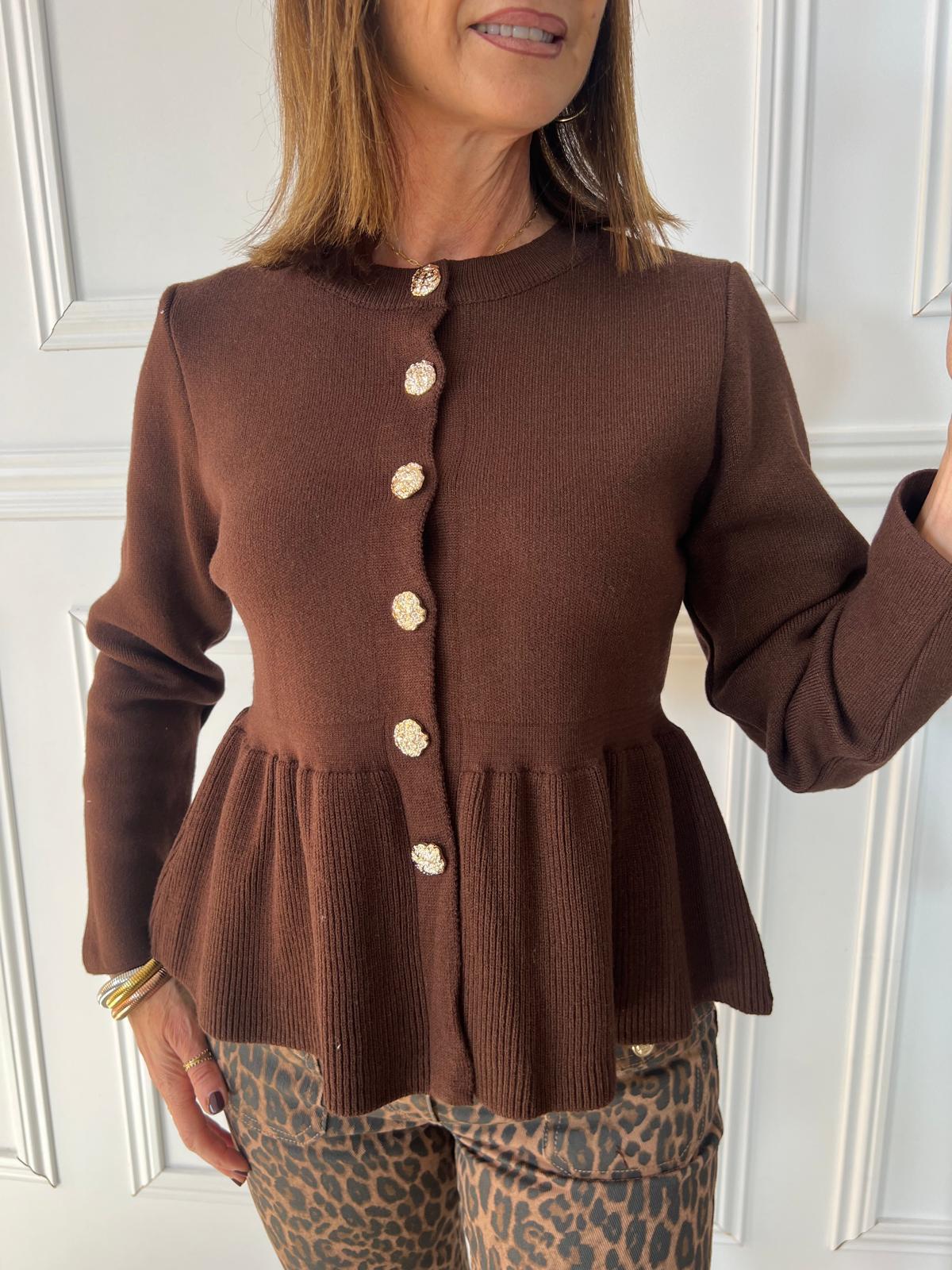 JERSEY CATTY MARRÓN - Imagen 2