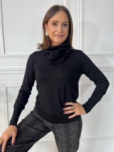 JERSEY CUELLO NEGRO LOKITA