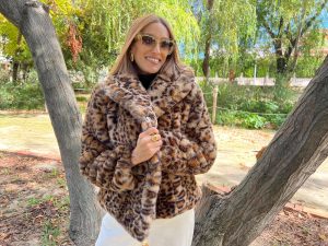 ABRIGO ANIMAL PRINT MORGAN