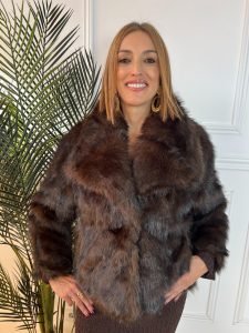 CHAQUETÓN VEGA MARRÓN