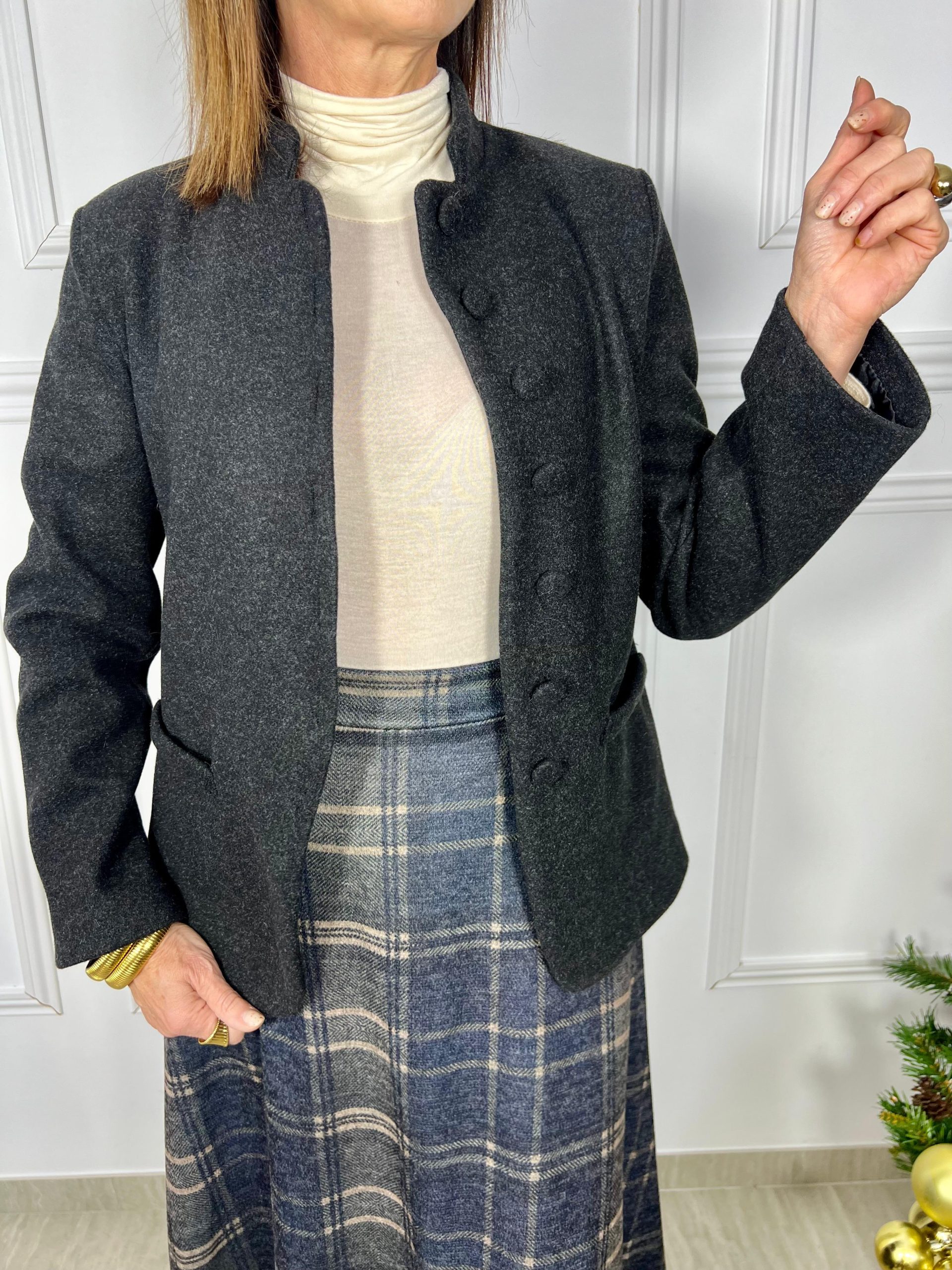 CHAQUETA MADISON GRIS - Imagen 3