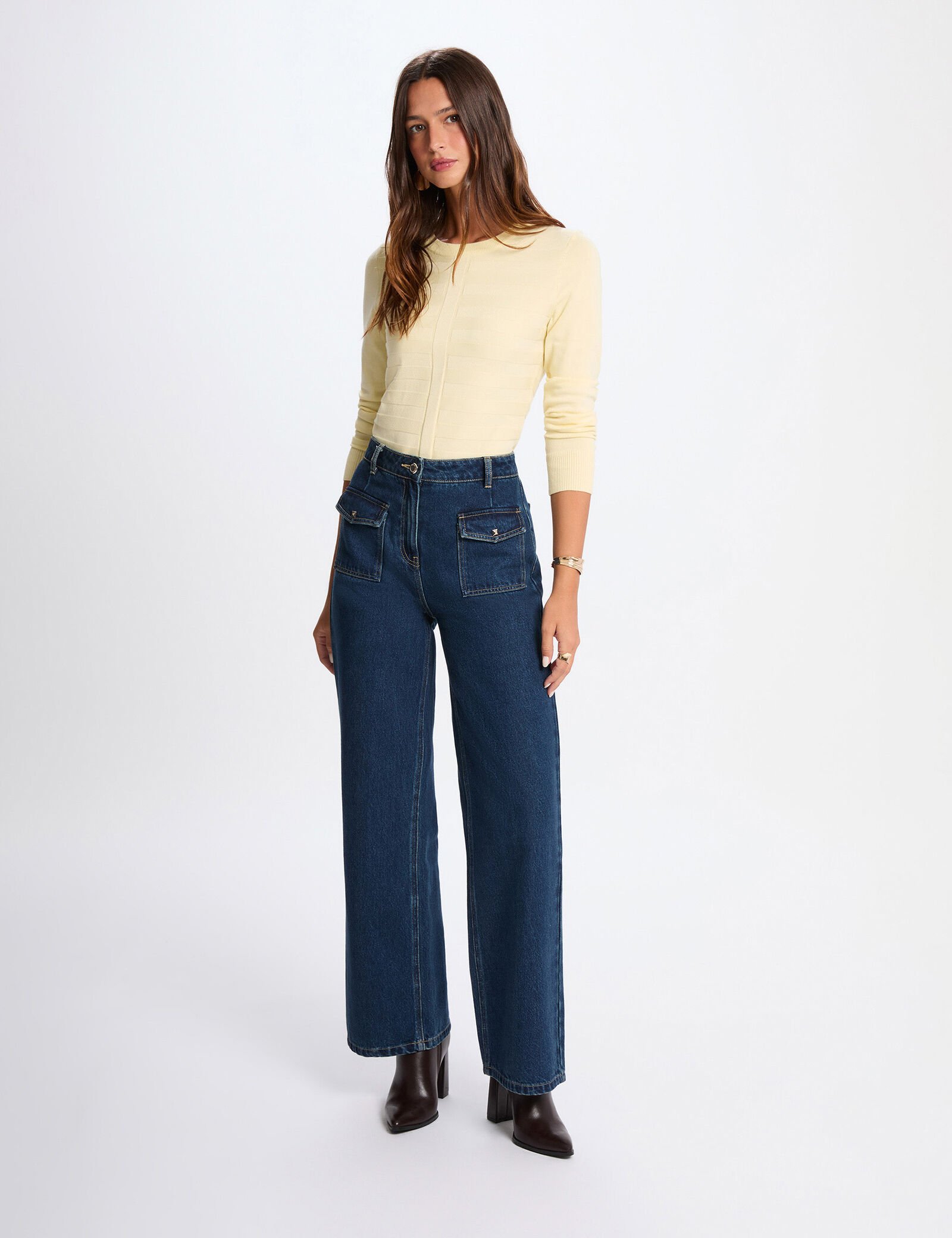 Jersey ajustado cuello redondo Oliva Valencia La Safor Original Regals Moda Ropa