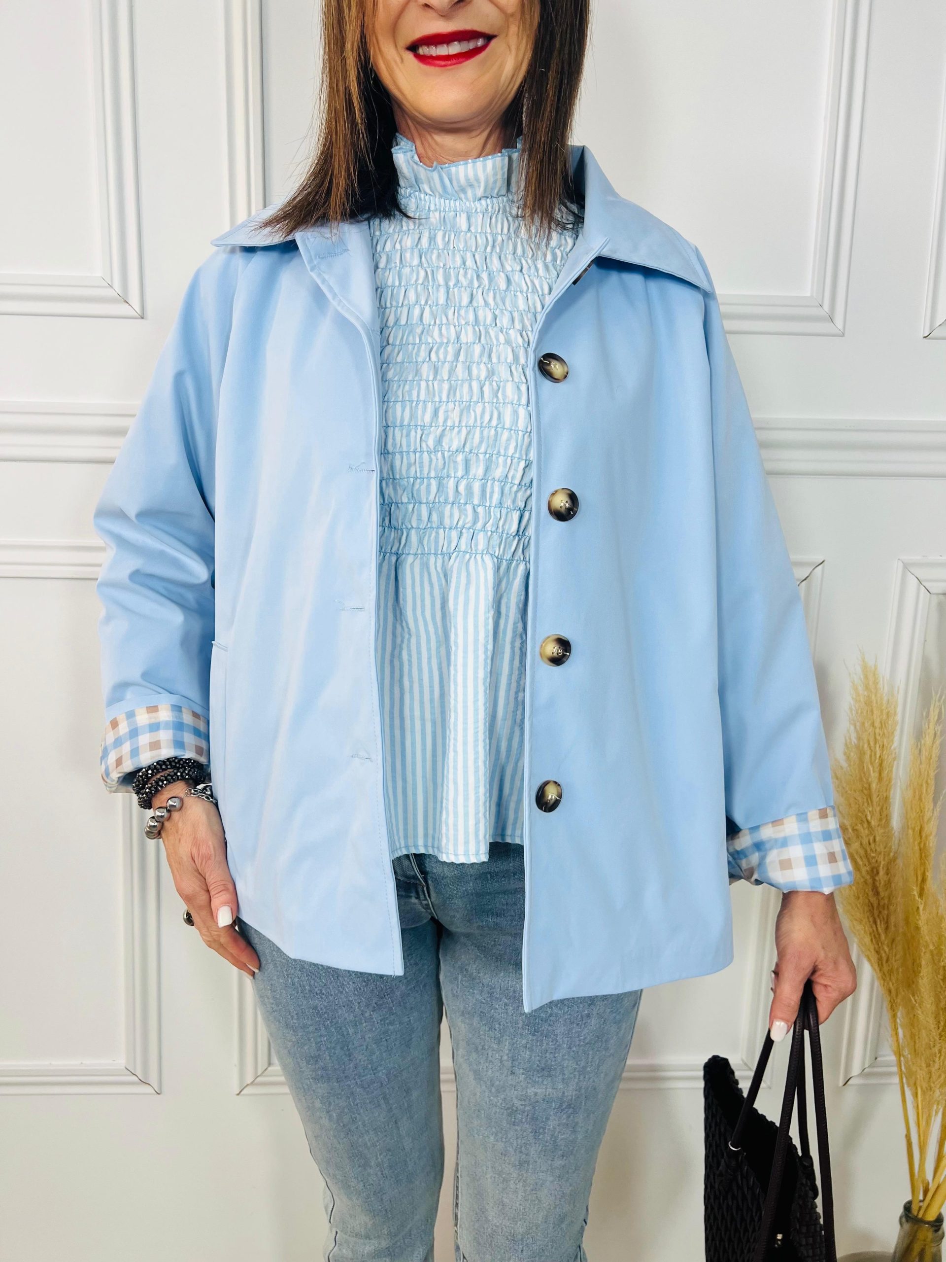 GABARDINA BOSTON AZUL - Imagen 3