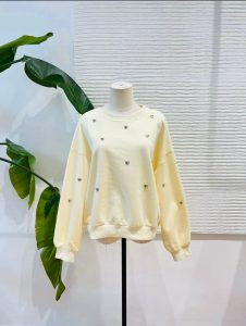 SUDADERA CORAZÓN METAL