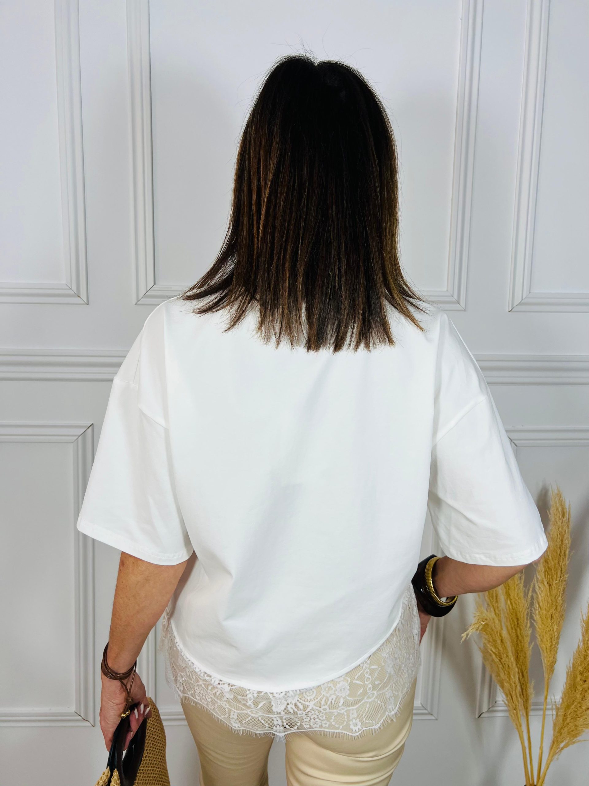 CAMISETA ENCAJE - Imagen 5