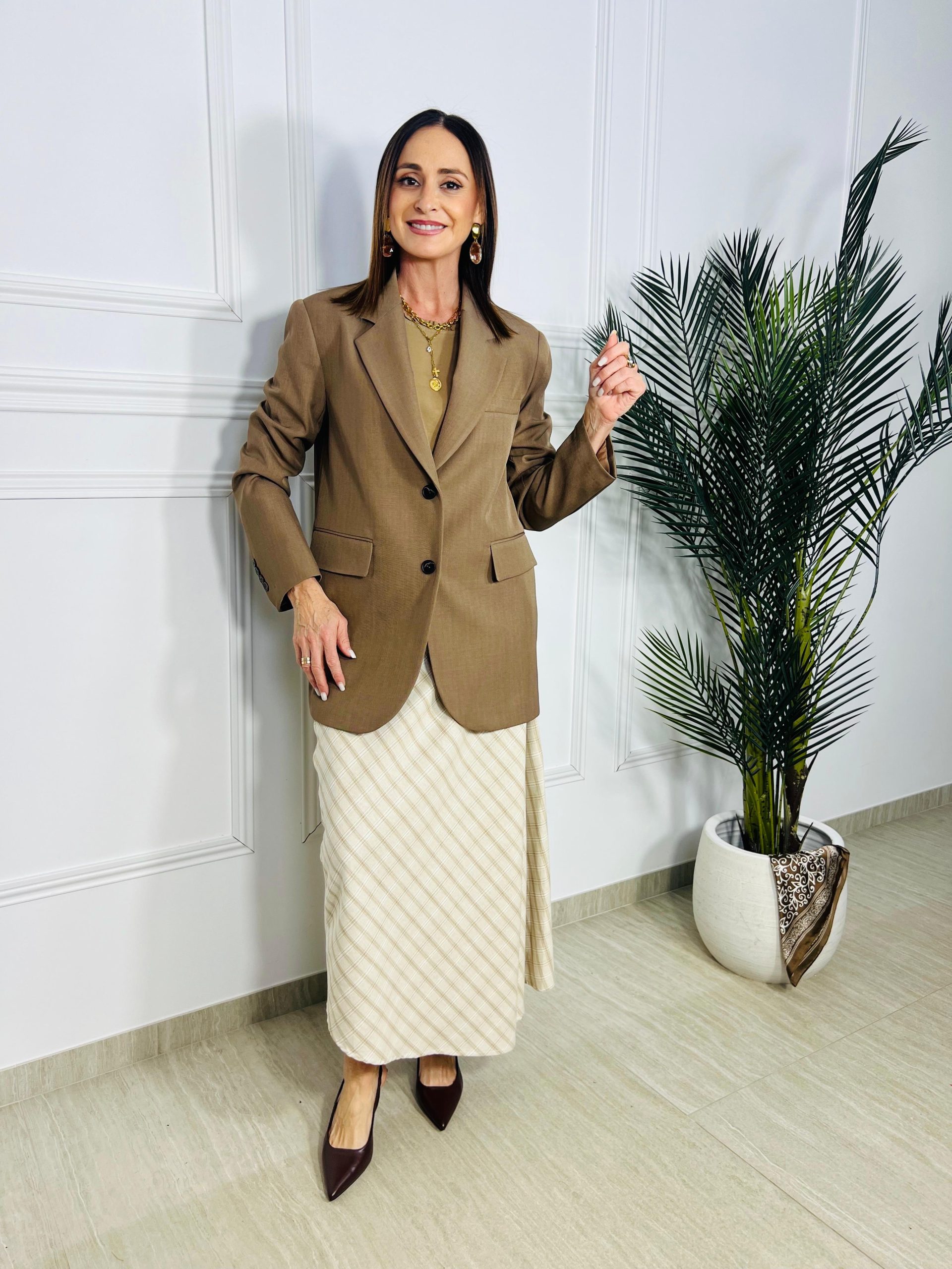 Americana "Eterna" en Tono Camel - Imagen 3