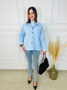 GABARDINA BOSTON AZUL