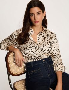 CAMISA ANIMAL PRINT (MORGAN)