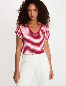 CAMISETA RAYAS MORGAN