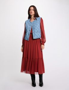 CHALECO ACOLCHADO DENIM STONE